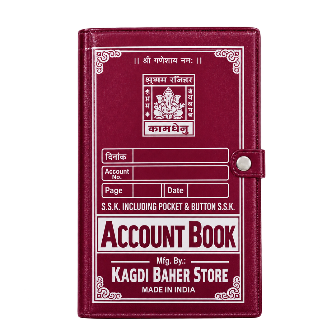 account_book_1080x1080_transparent Copy aadhi bahi ruled register, 7 x 11-1/4 inch, Kagdi