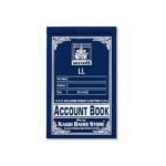 LL copy triplicate book, 7-1/2 x 12-1/2 inch, Kagdi
