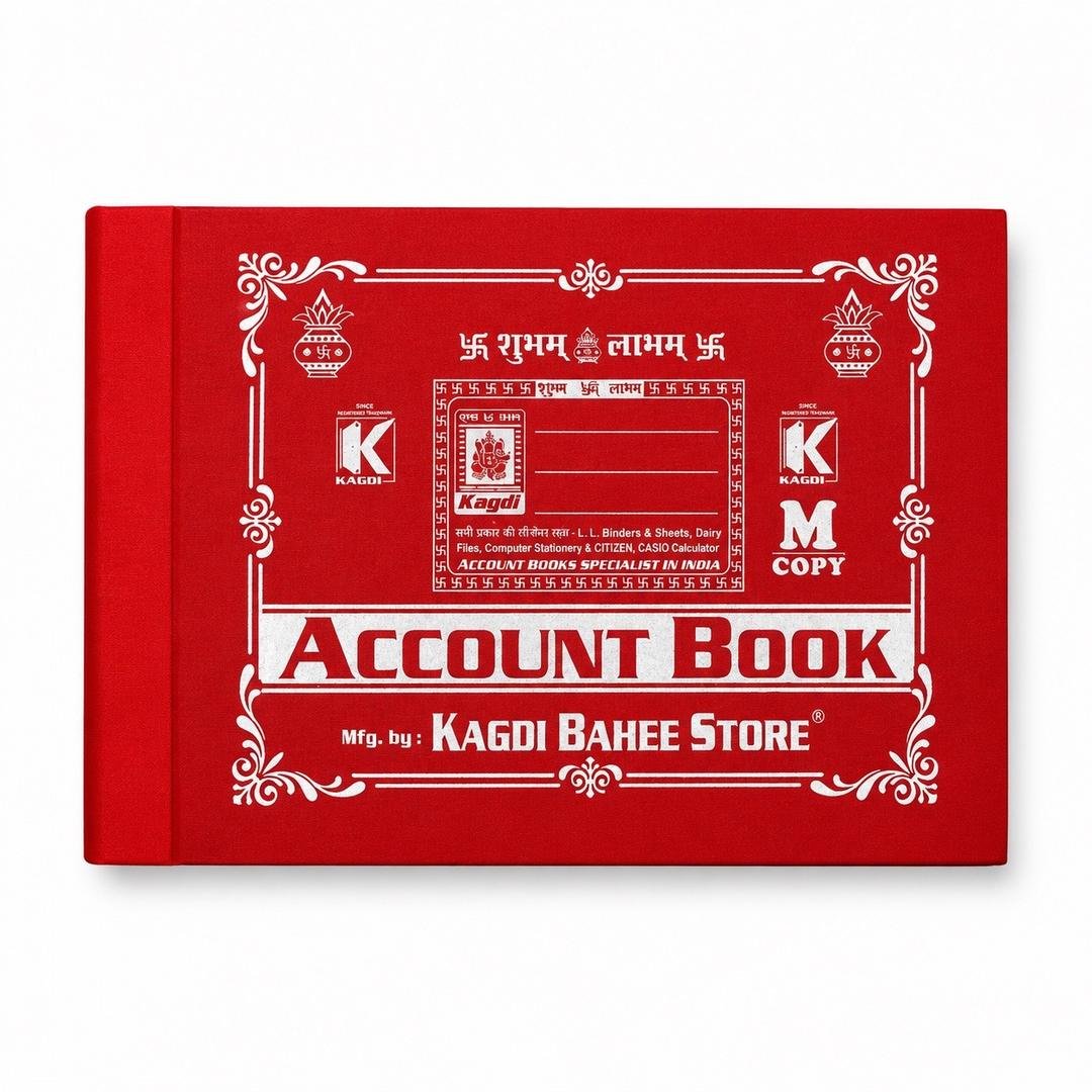 M-farm copy duplicate book, 7-1/2 x 12-1/2 inch, Kagdi