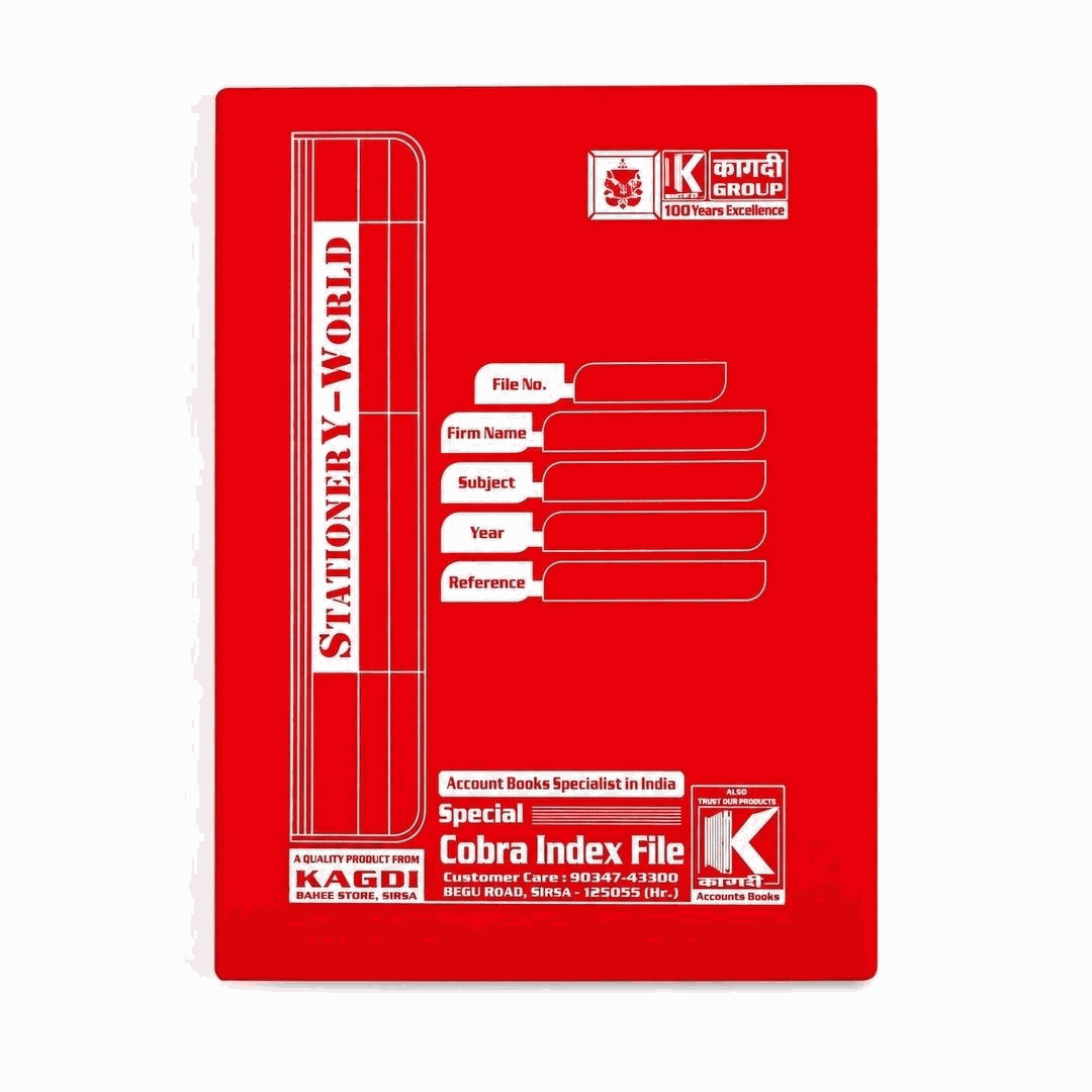 Kangaroo clip file in canvas, 14 x 11 inch, Kagdi