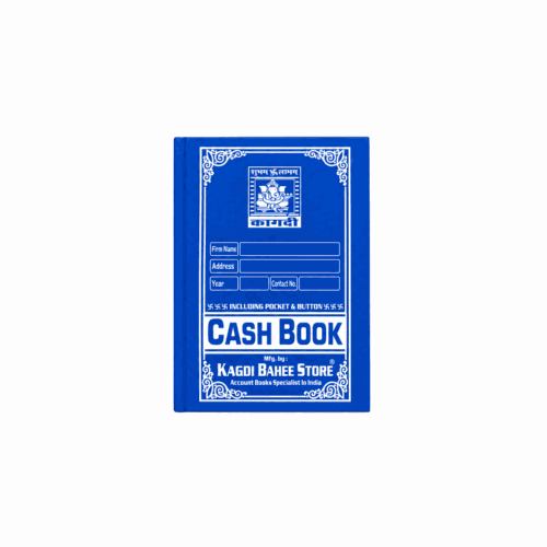 Canvas Cash Book, Canvas Cash Book 8x14 Inch, Kagdi